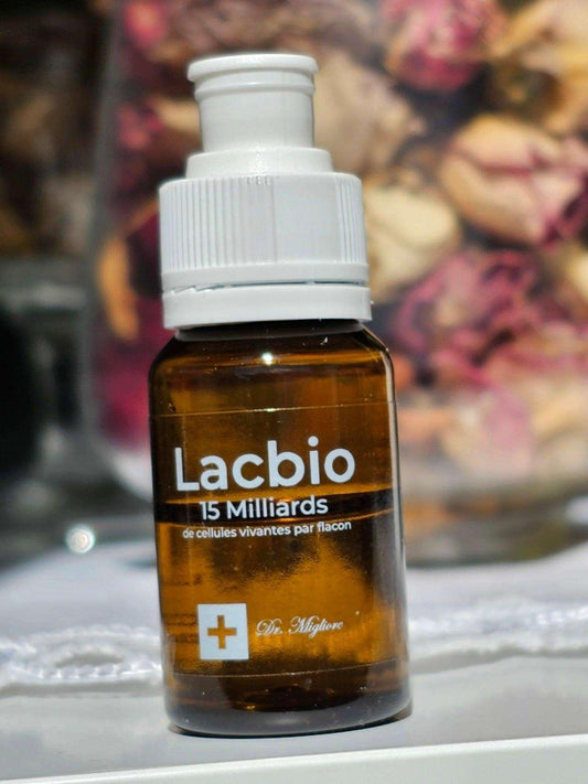 Lacbio 15 Miliardi di Fermenti Lattici Vivi con Vitamine B6, B2, B1 e B12 - Un Integratore per la Salute Intestinale - Dr.Migliore.com