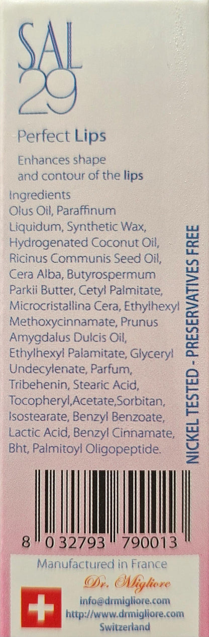 Sal 29 Perfect Lips Volumizzante Rimpolpante - Dr.Migliore.com